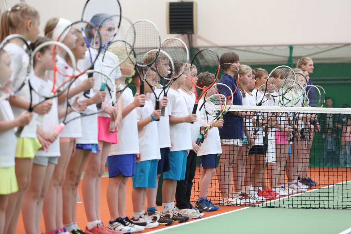 Открытие спортивного комплекса «Сибирский теннисный центр»